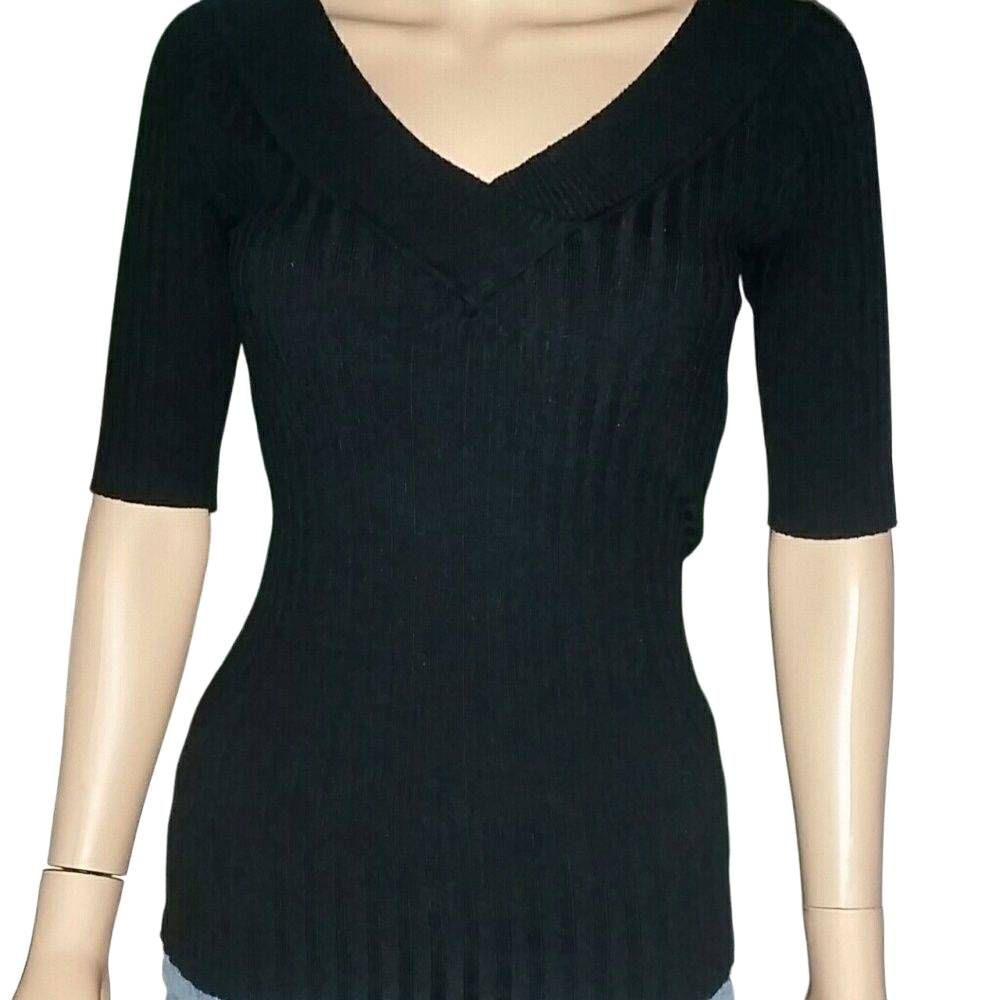 City Streets Ribbed Sweater M